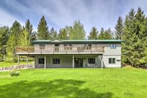 Scenic Forest Lodge Outside Glacier National Park!
